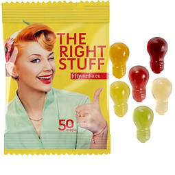 Fruchtgummi Glühbirne 10 g, Glühbirne