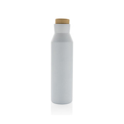 Gaia Vakuumflasche aus RCS recyceltem Stainless-Steel, weiß