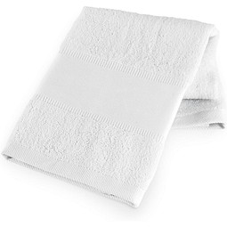 GEHRIG. Sporthandtuch aus Baumwolle (380 g/m²), Weiß