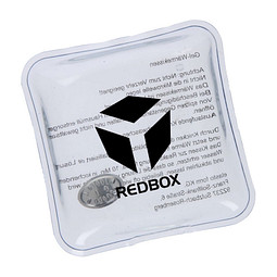 Gel-Wärmekissen Quadrat, transparent