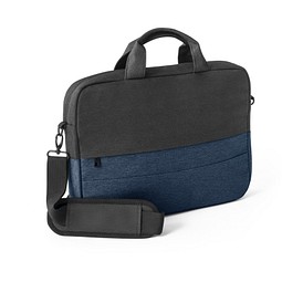 GENOA. Gepolsterte Laptoptasche aus hochdichtem, recyceltem 600D-Polyester 15“, Blau