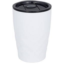 Geo Kupfer-Vakuum Isolierbecher, 350 ml, weiß