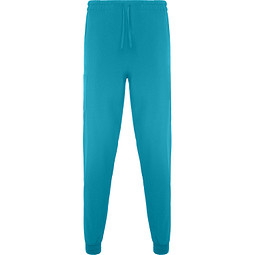 Gerade lange Unisex-Hose Fiber, L, blue danube