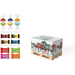 Geschenk Mini-Palette groß, 80 g, HELLO Mini Sticks, inkl. Druck