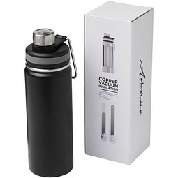 Gessi kupfer-vakuum Isolierflasche, 590 ml, schwarz