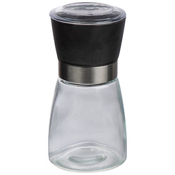 Gewürzmühle mit Keramikmahlwerk, schwarz