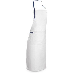 GINGER. Schürze aus Baumwolle und Polyester, Weiß