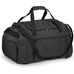 GIRALDO. Sporttasche aus 300D-Polyester, Schwarz