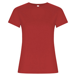Golden T-Shirt für Damen, rot, S