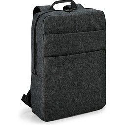 GRAPHS BPACK. Laptop Rucksack aus 600D Polyester mit gefüttertem 15'6", Dunkelgrau