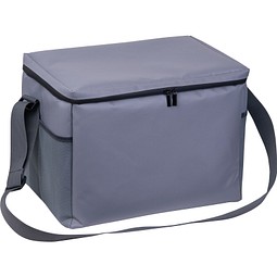 Große CrisMa Kühltasche LEO, silbergrau