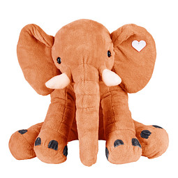 Großer Plüsch-Elefant LOUNIS, beige