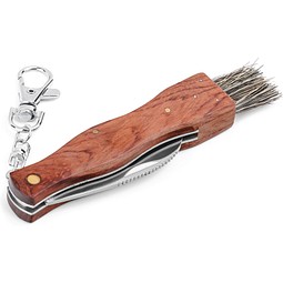 GUNTER. Taschenmesser aus Edelstahl und Holz, Natur