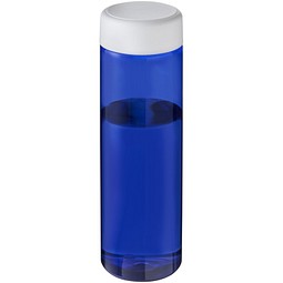 H2O Active® Vibe 850 ml Sportflasche mit Drehdeckel, blau/weiß