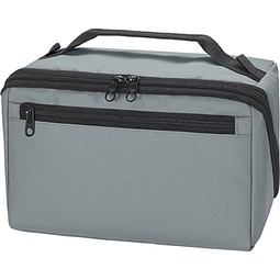 HALFAR® Reißverschluss-Tasche BOX, mittelgrau