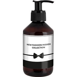 Handlotion in einer Apotheke-Flasche, Braun