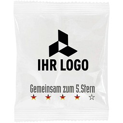 Haribo Fruchtgummi „Fan-Edition“ mit WM-Motiv "5. Stern" plus Logofläche, 10g