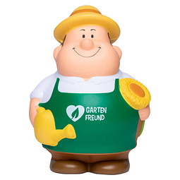 Herr Bert® Anti-Stress-Figuren Gärtner Bert® mit Slogan Gartenfreund, bunt