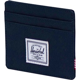 Herschel Charlie Kartenhalter aus recyceltem RFID, navy
