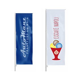 Hissflagge M – bedruckbar mit Ihrem Wunschmotiv