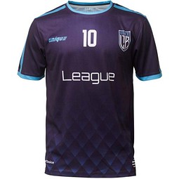 Individuell gestaltbares Fußballtrikot inklusive Shorts, Herren, XL, bunt