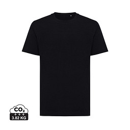 Iqoniq Kakadu relaxed T-Shirt aus recycelter Baumwolle, schwarz, XXL