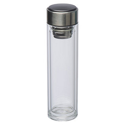Isolierflasche Karlstad,transparent
