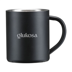 IsoMug RCS Recycled Steel Tasse, schwarz