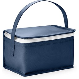 IZMIR. Kühltasche 3l aus Vliesstoff (80 g/m²), Blau