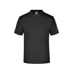 JAMES & NICHOLSON Herren T-Shirt, schwarz, L