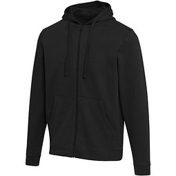 Jasper 280 g/m² Kapuzenpullover aus recycelter Bio Baumwolle (OCS) unisex, schwarz, XS