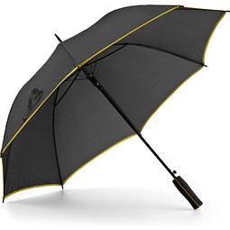 JENNA. Regenschirm aus 190T-Polyester mit automatischer Öffnung, Gelb