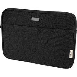 Joey 14 Zoll Laptophülle aus GRS recyceltem Canvas 2 L, schwarz