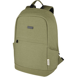 Joey 15,6?Zoll Anti-Diebstahl Laptop-Rucksack 18?L aus GRS-recyceltem Canvas, olive