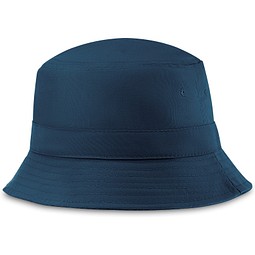 JOSEPH. Eimerhut aus Canvas Baumwolle und Polyester (220 g/m²), Dunkelblau