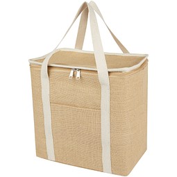 Juta 300 g/m² Jute Kühltragetasche 19 L, natur