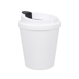 Kaffeebecher PremiumPlus small, 250 ml, weiß/weiß
