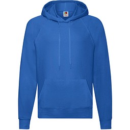 Kapuzen-Sweatshirt Lightweight Hooded S Unisex, S, BLAU