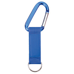 METMAXX® Schlüsselanhänger ImageClick mit Karabinerhaken, blau