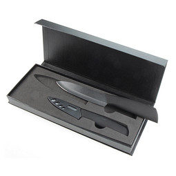 Keramik-Messerset 2-teilig mit dunklen Klingen