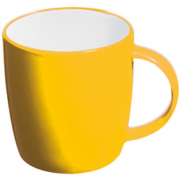 Keramiktasse Martinez,gelb