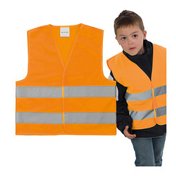 Kindersicherheitsweste EN 17353:2020, orange