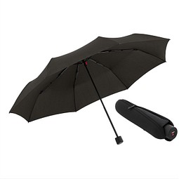 Knirps® A.050 medium manual, im EVA Case, black