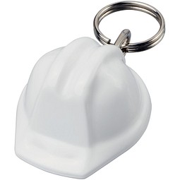 Kolt Schutzhelm Schlüsselanhänger aus recyceltem Material, weiss