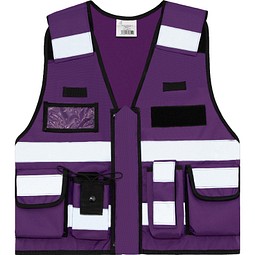 Korntex® Tactical Weste Bonn - Violett - XXL/4XL, XXL/4XL, Violett