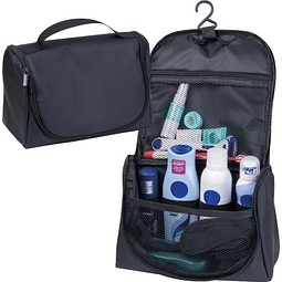 Kosmetiktasche mit Aufhängehaken NOAH, schwarz