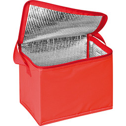 Kühltasche für 6 Dosen à 0,5 l, rot