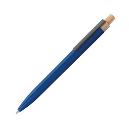 Kugelschreiber aus recyceltem Aluminium , blau