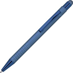 Kugelschreiber mit Touch Pen ANGELO, dunkelblau