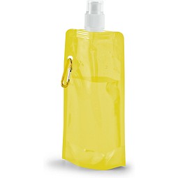 KWILL. 460 ml PE-Faltflasche, Gelb